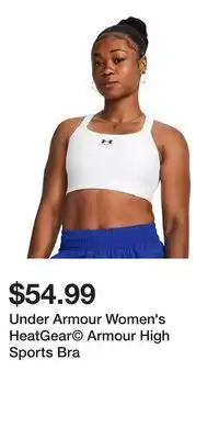 Sport Chek Under Armour Women's HeatGear Armour High Sports Bra offer