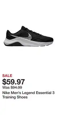 Sport Chek Nike Men's Legend Essential 3 Training Shoes offer