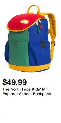 Sport Chek The North Face Kids' Mini Explorer School Backpack offer