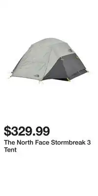 Sport Chek The North Face Stormbreak 3 Tent offer