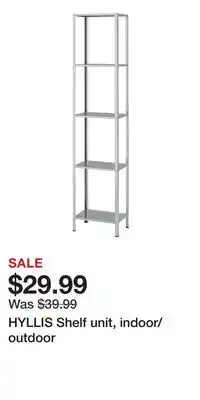IKEA HYLLIS Shelf unit, indoor/outdoor offer