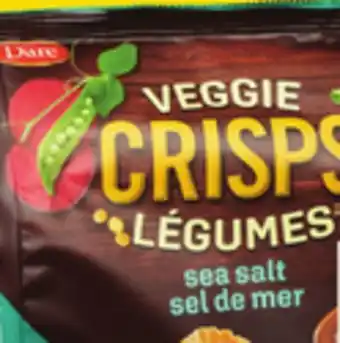 Giant Tiger Dare Veggie Crisps or crackers offer
