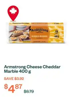 Voilà Armstrong Cheese Cheddar Marble 400 g offer
