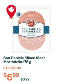 Voilà San Daniele Sliced Meat Mortadella 175 g offer