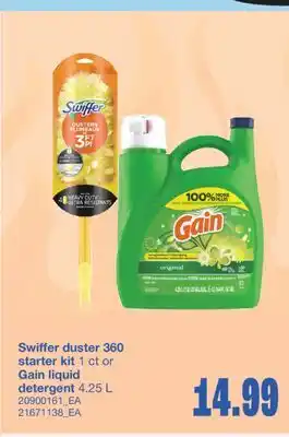 Wholesale Club DUSTER 360 STARTER KIT 1 CT OR LIQUID DETERGENT 4.25 L offer