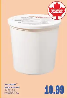 Wholesale Club SOUR CREAM, 2 L offer