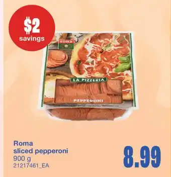 Wholesale Club SLICED PEPPERONI, 900 g offer