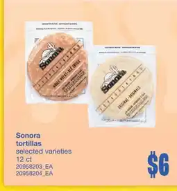Wholesale Club SONORA TORTILLAS, 12 ct offer