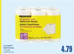 Wholesale Club NO NAME BATH TISSUE, 12 rolls offer