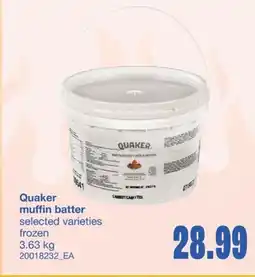 Wholesale Club MUFFIN BATTER, 3.63 kg offer