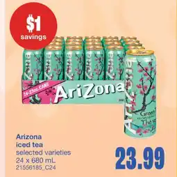 Wholesale Club ICED TEA, 24 x 680 mL offer
