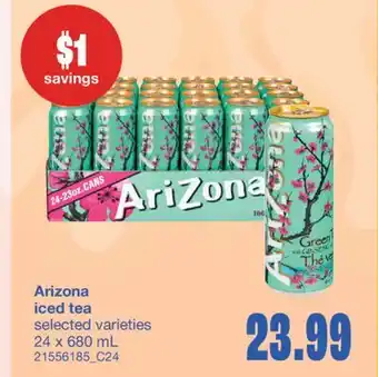 Wholesale Club ICED TEA, 24 x 680 mL offer