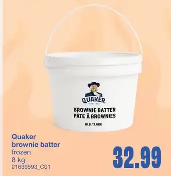 Wholesale Club BROWNIE BATTER, 8 kg offer