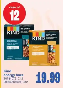 Wholesale Club ENERGY BARS, case of 12 offer