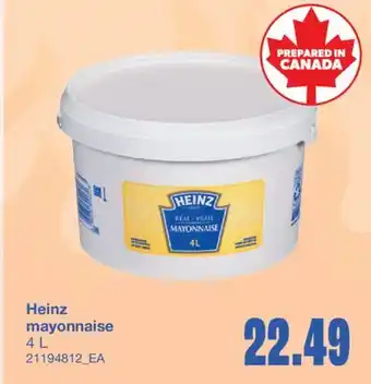 Wholesale Club MAYONNAISE, 4 L offer