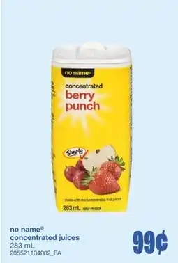Wholesale Club CONCENTRATED JUICES 283 ML offer