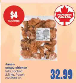 Wholesale Club CRISPY CHICKEN, 2.5 kg offer