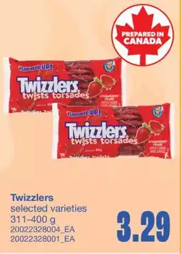 Wholesale Club TWIZZLERS, 311-400 g offer