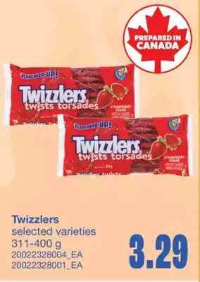 Wholesale Club TWIZZLERS, 311-400 g offer