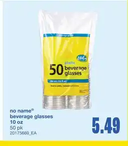 Wholesale Club BEVERAGE GLASSES, 10 oz 50 pk offer