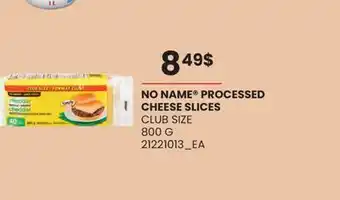 Wholesale Club PROCESSED CHEESE SLICES, 800 G offer