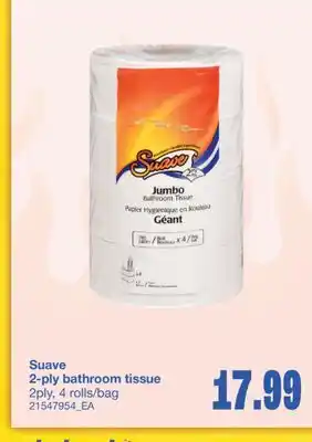 Wholesale Club 2-PLY BATHROOM TISSUE offer