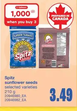 Wholesale Club SUNFLOWER SEEDS, 210 g offer
