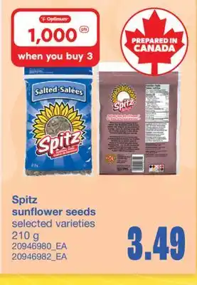 Wholesale Club SUNFLOWER SEEDS, 210 g offer