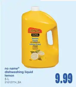 Wholesale Club DISHWASHING LIQUID LEMON, 5 L offer