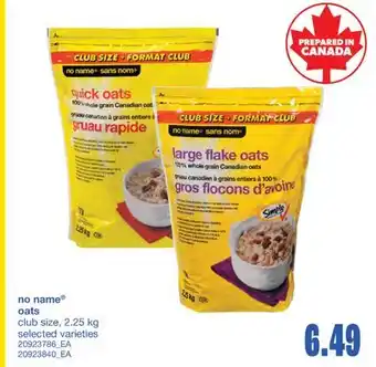 Wholesale Club OATS CLUB SIZE, 2.25 KG offer