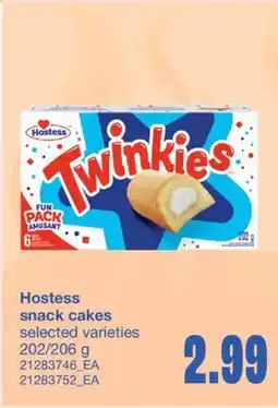 Wholesale Club SNACK CAKES, 202/206 g offer