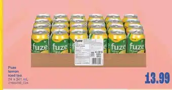 Wholesale Club LEMON ICED TEA, 24 x 341 mL offer