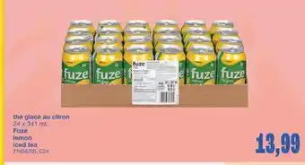 Wholesale Club THÉ GLACÉ AU CITRON, 24 x 341 mL offer