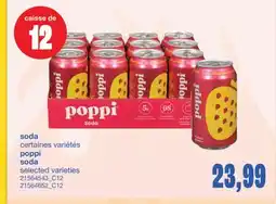 Wholesale Club SODA, caisse de 12 offer