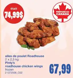 Wholesale Club AILES DE POULET ROADHOUSE, 2 X 2,5 KG offer