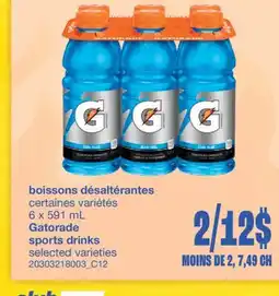Wholesale Club BOISSONS DÉSALTÉRANTES, 6 X 591 ML offer