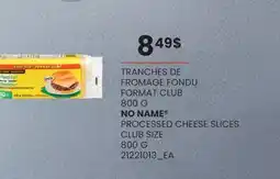 Wholesale Club TRANCHES DE FROMAGE FONDU FORMAT CLUB, 800 G offer