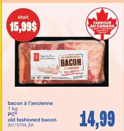 Wholesale Club BACON À L'ANCIENNE, 1 KG offer