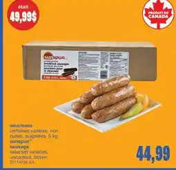 Wholesale Club SAUCISSESS offer