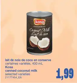 Wholesale Club LAIT DE NOIX DE COCO EN CONSERVE, 400 mL offer