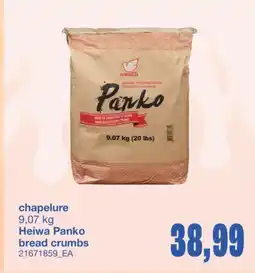 Wholesale Club CHAPELURE, 9,07 kg offer