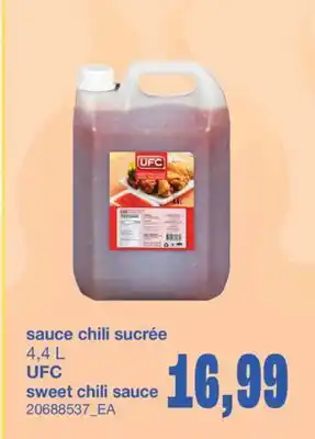 Wholesale Club SAUCE CHILI SUCRÉE, 4,4 L offer