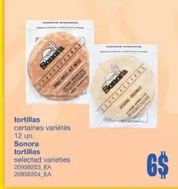 Wholesale Club TORTILLAS, 12 UN offer
