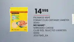 Wholesale Club FROMAGE RÂPÉ, 900G offer