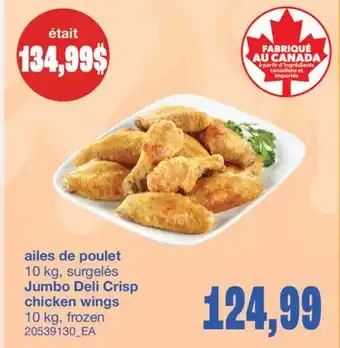 Wholesale Club AILES DE POULET, 10 KG offer