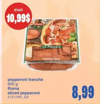 Wholesale Club PEPPERONI TRANCHÉ, 900 G offer