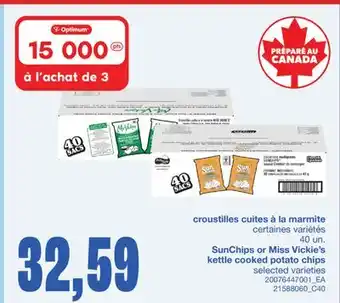 Wholesale Club CROUSTILLES CUITES À LA MARMITE, 40 UN offer