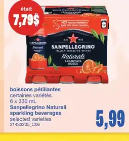 Wholesale Club BOISSONS PÉTILLANTES, 6 X 330 ML offer
