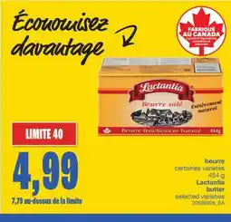 Wholesale Club BEURRE, 454 G offer