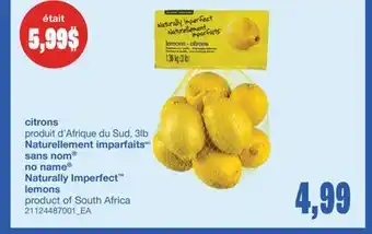 Wholesale Club NATURELLEMENT IMPARFAITS CITRONS, 3lb offer